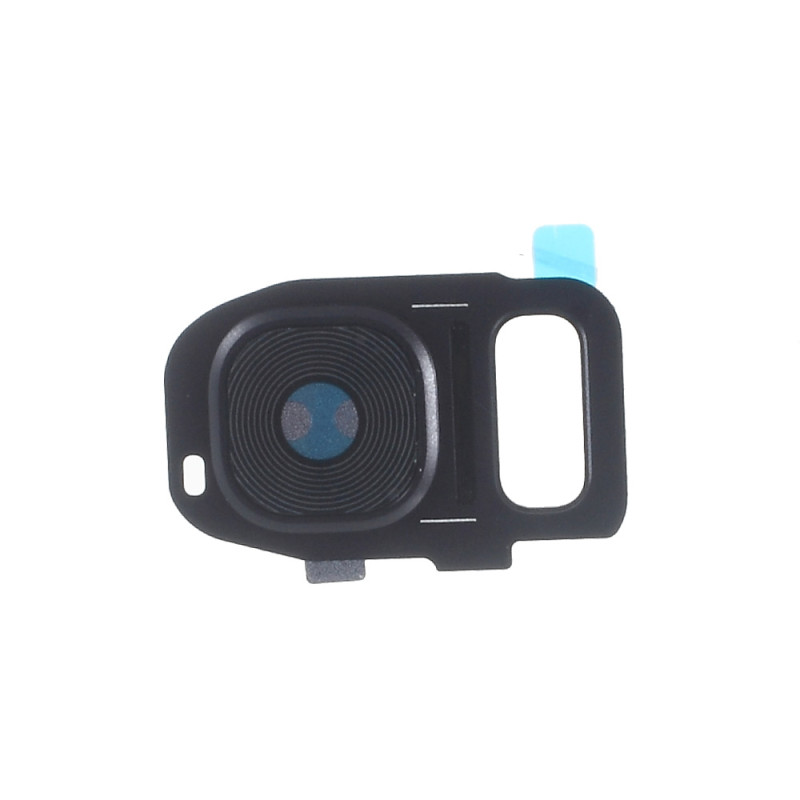Camera Lens Ring Kansi - Samsung Galaxy S7 / S7 edge - Musta