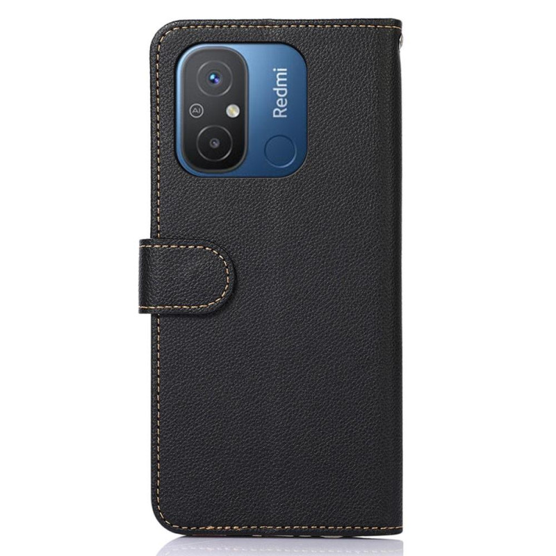 KHAZNEH Phone Cover to Xiaomi Redmi 12C - Black/Red