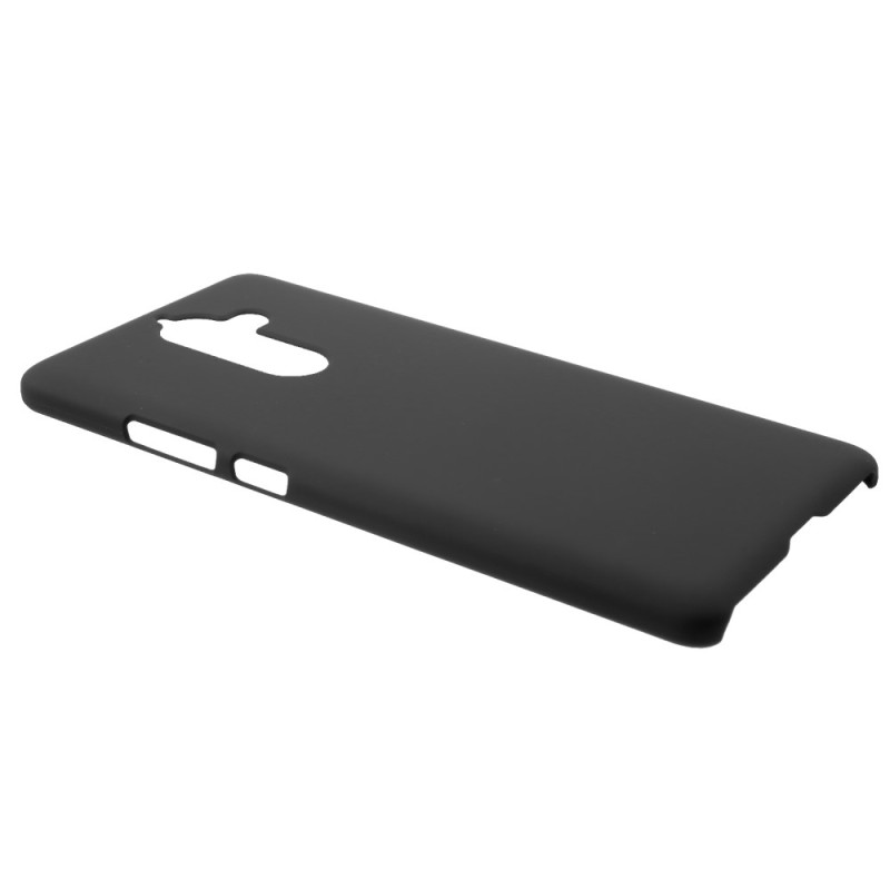 Nokia 7 Plus Gummiert Hardplastcover - Sort