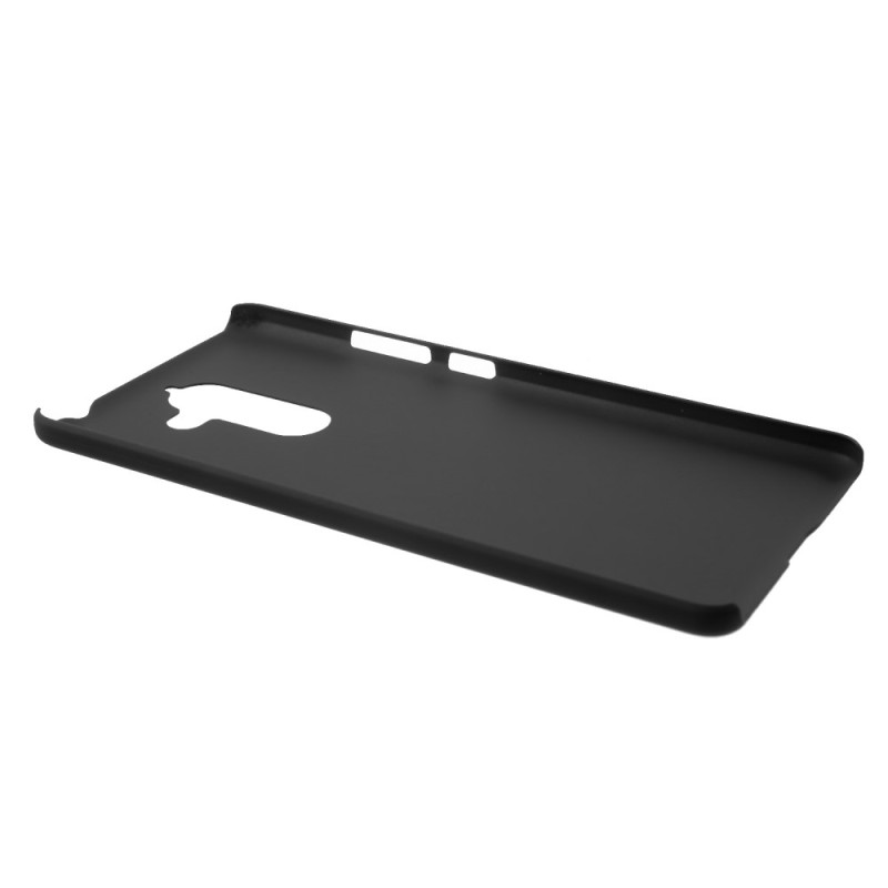 Nokia 7 Plus Gummiert Hardplastcover - Sort