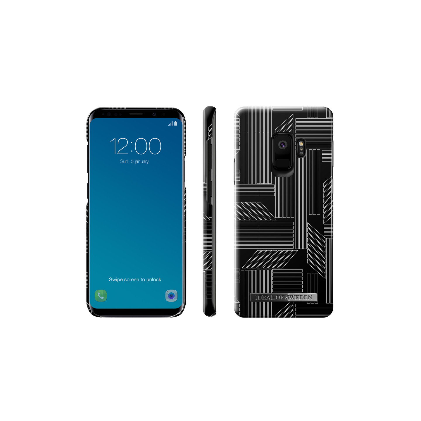iDeal Of Sweden Samsung Galaxy S9 Case - GEOMETRIC PUZZLE