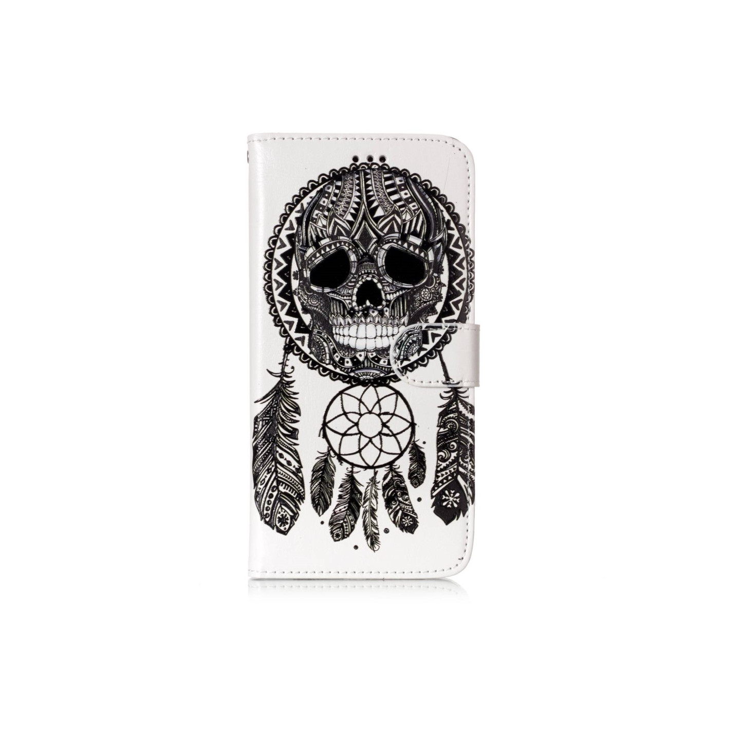 Samsung Galaxy S9 Plus Wallet Case - Skull Dream Catcher