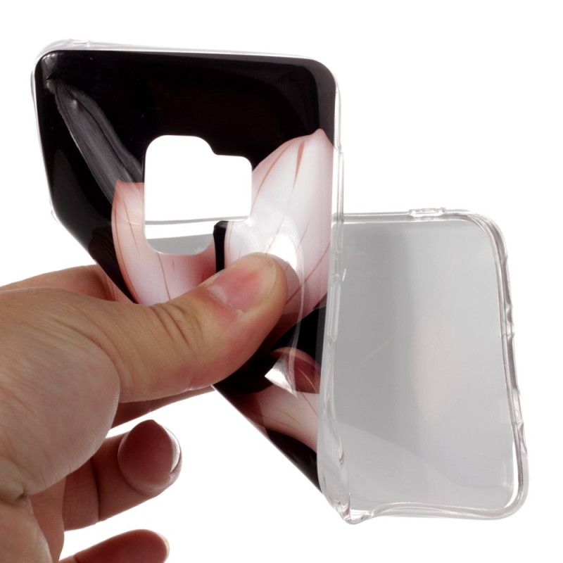 IMD Patterned TPU Mobile Cover Samsung Galaxy S9 SM - G960 - Blooming Flower