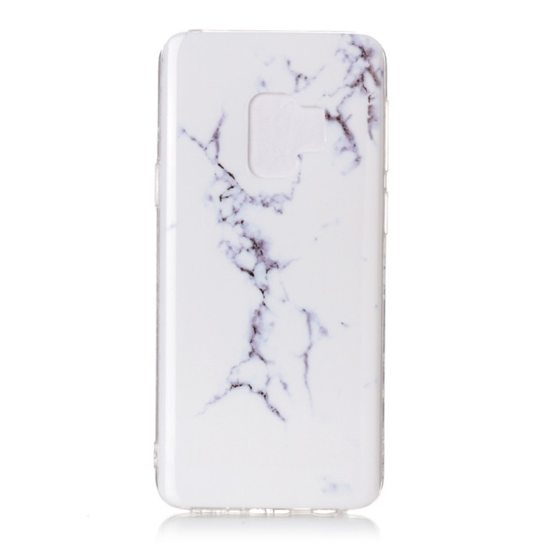MTK Samsung Galaxy S9 SM - G960 TPU Marmor - Hvid Marmor