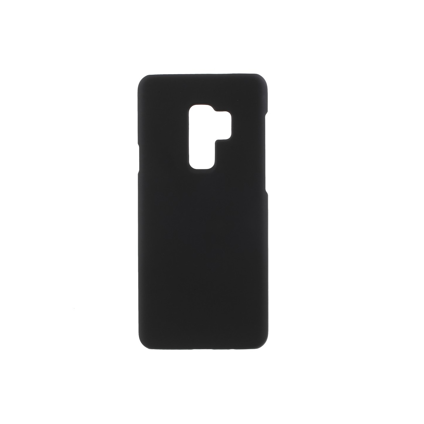 For Samsung Galaxy S9 Plus Rubberized Hard Plastic Case - Black