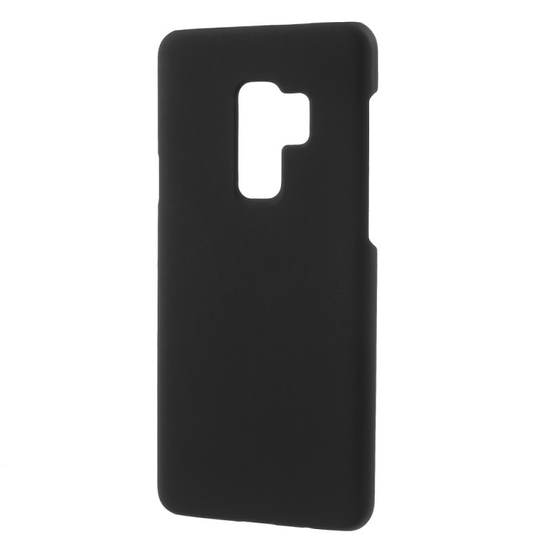 For Samsung Galaxy S9 Plus Rubberized Hard Plastic Suojakuori - Musta
