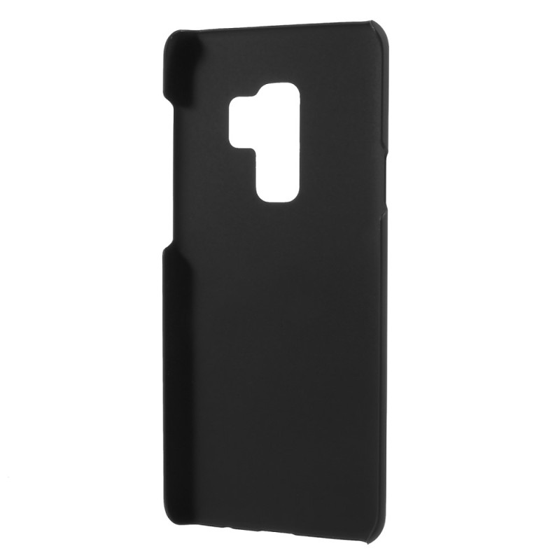 For Samsung Galaxy S9 Plus Rubberized Hard Plastic Suojakuori - Musta