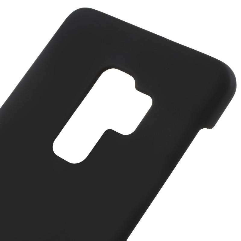 For Samsung Galaxy S9 Plus Rubberized Hard Plastic Suojakuori - Musta