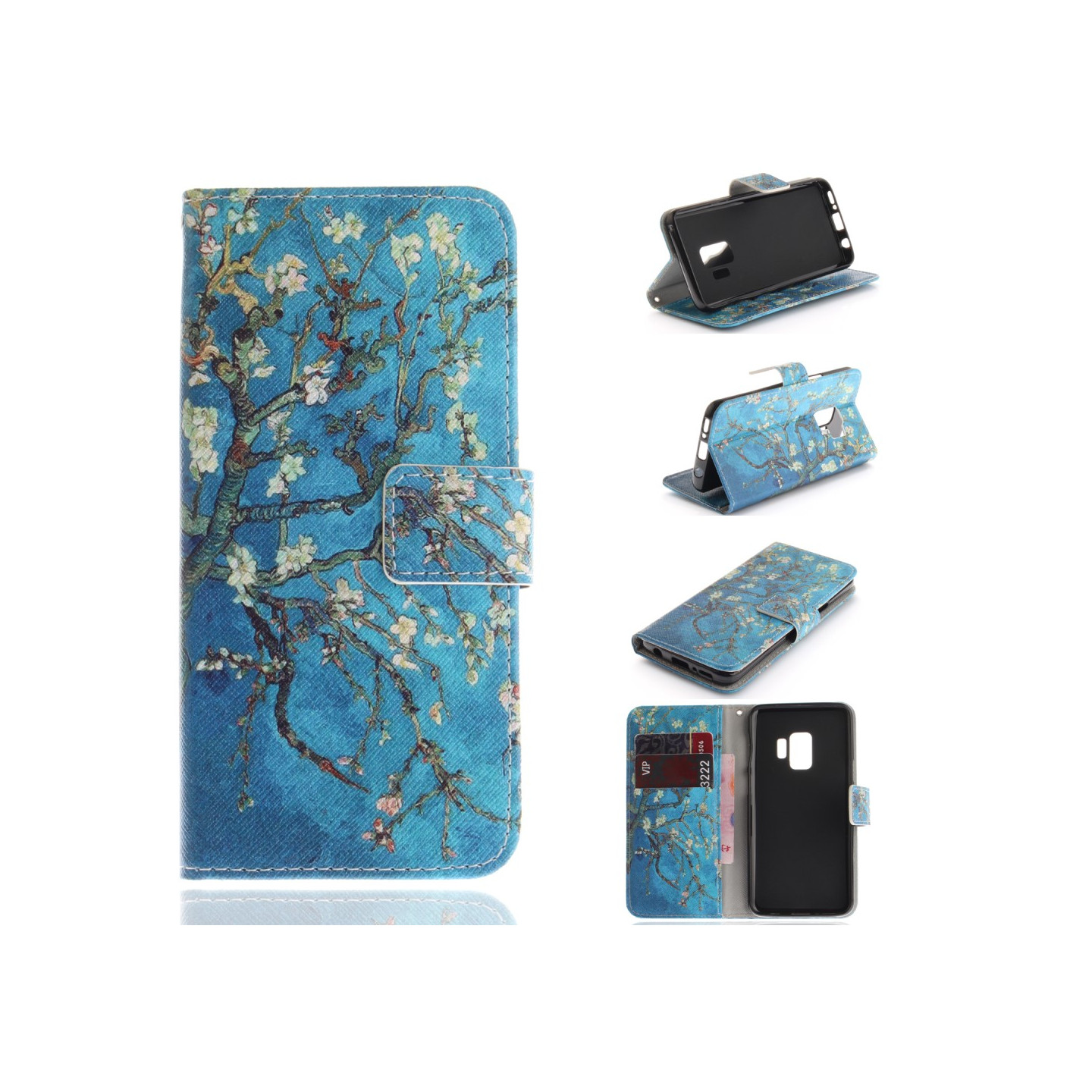 Samsung Galaxy S9 Wallet Case - Wintersweet