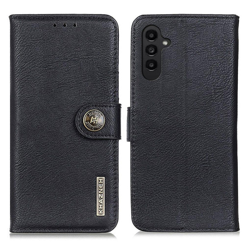 KHAZNEH Samsung Galaxy A14 5G lompakkotelolle - musta