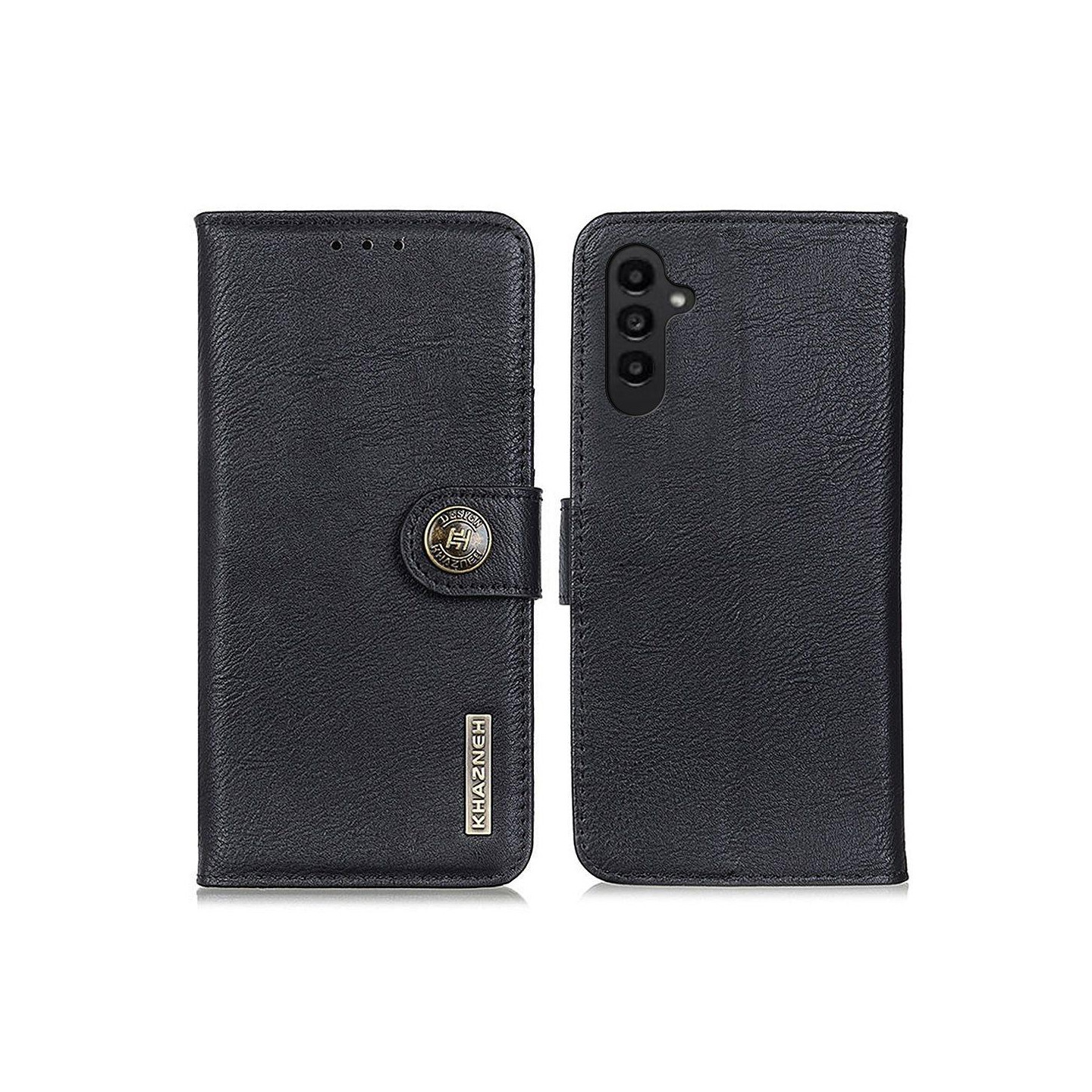 KHAZNEH Samsung Galaxy A14 5G Lommebok - deksel - Svart