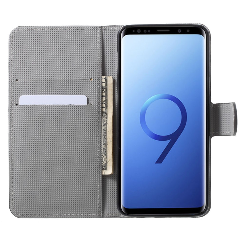 Samsung Galaxy S9 G960 Lommebok - cover - Vintage britisk flagg