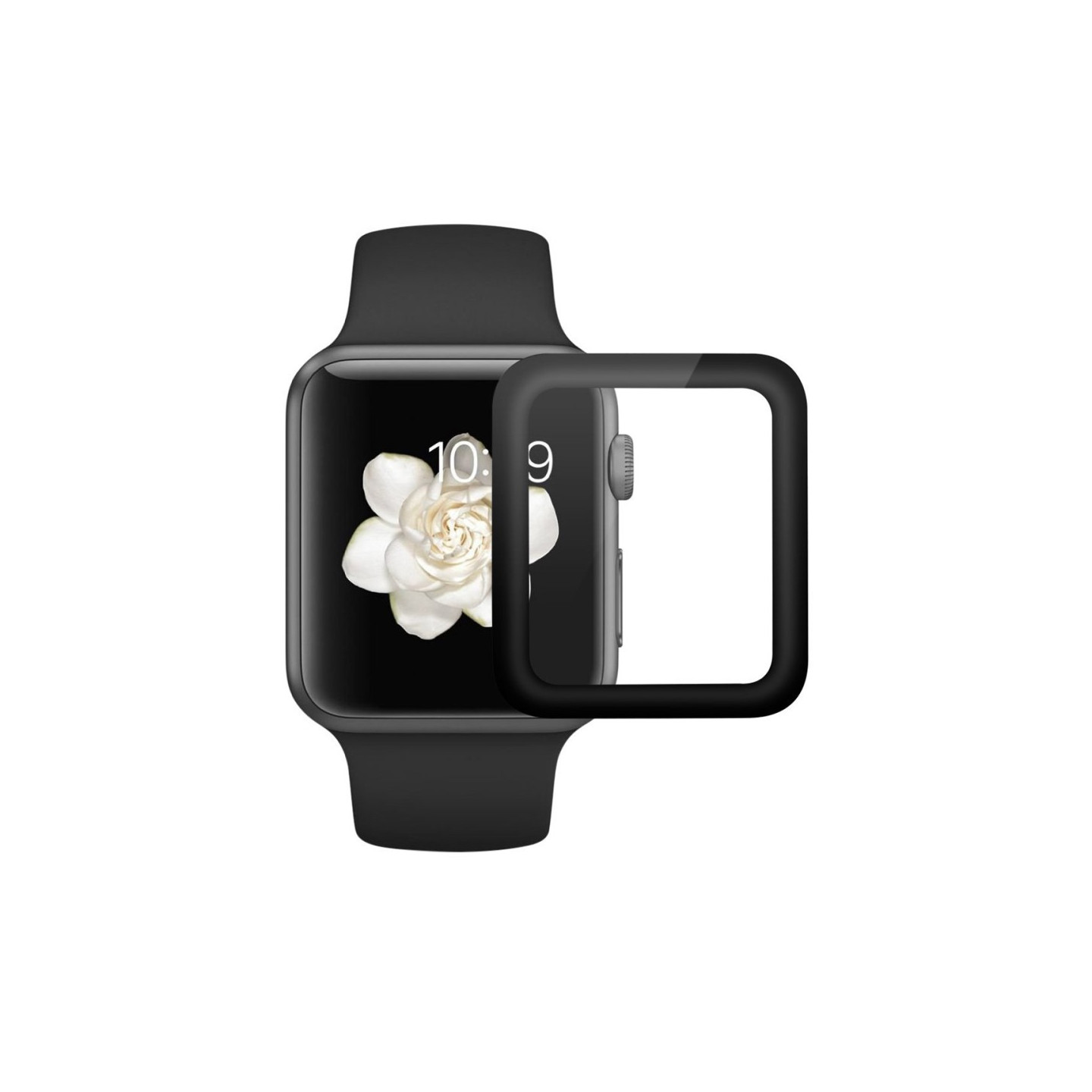 HAT PRINCE Tempered Glass Apple Watch Series 2/1 42mm 3D Curved