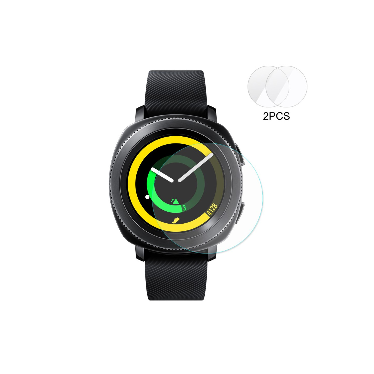 HAT PRINCE Samsung Gear Sport Herdet Glass 0.2mm 2stk