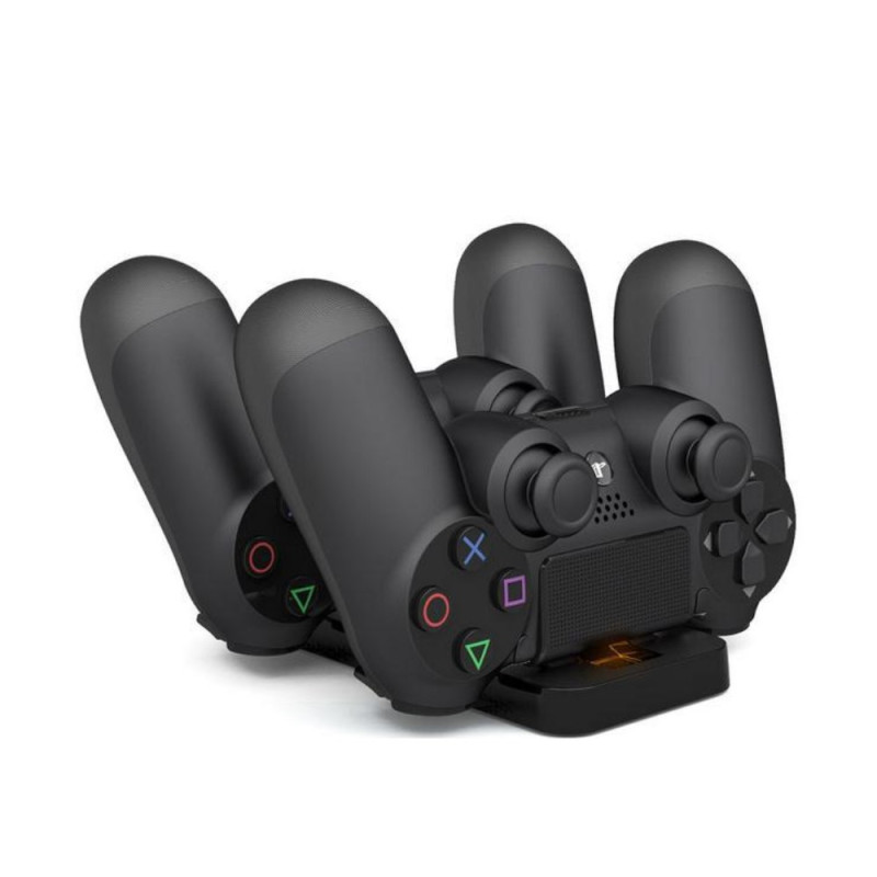 DOBE Playstation 4 Dual Ladestasjon og ladestativ