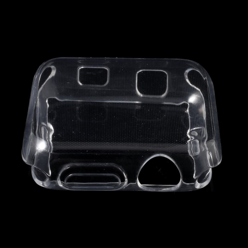 Clear Tpu Case with Non - slip Inner for Apple Watch Series 3 2 1 38mm