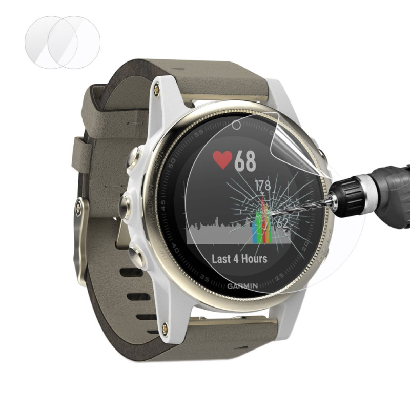 HAT PRINCE 2kpl pehmeä nanonsuojakalvo Garmin Fenix 5S