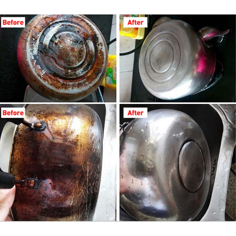 2 pieces Magic Sponge Brush Kitchen Cleaning Cleaner Tool