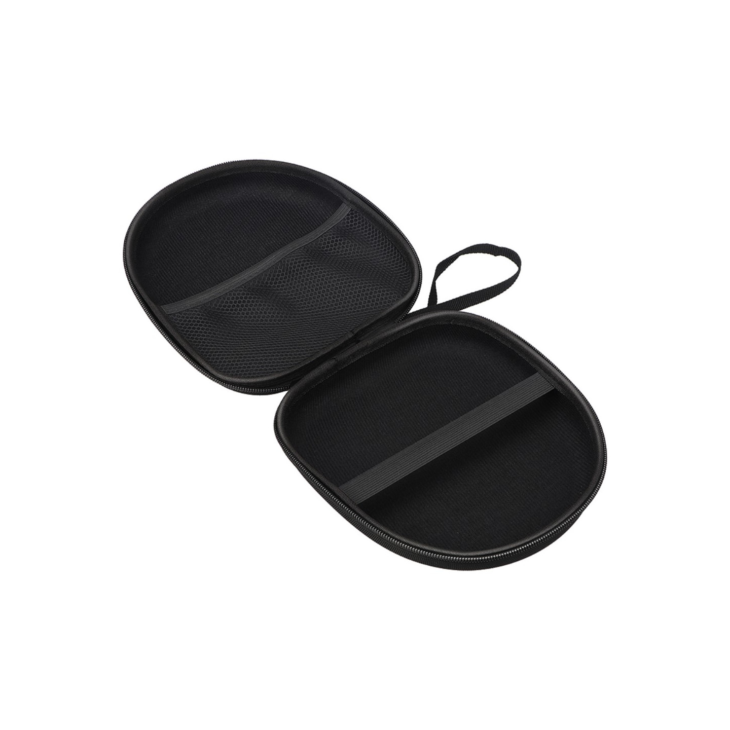 Portabel Hörlur headset Portable Förvaringsväska Väska - Black