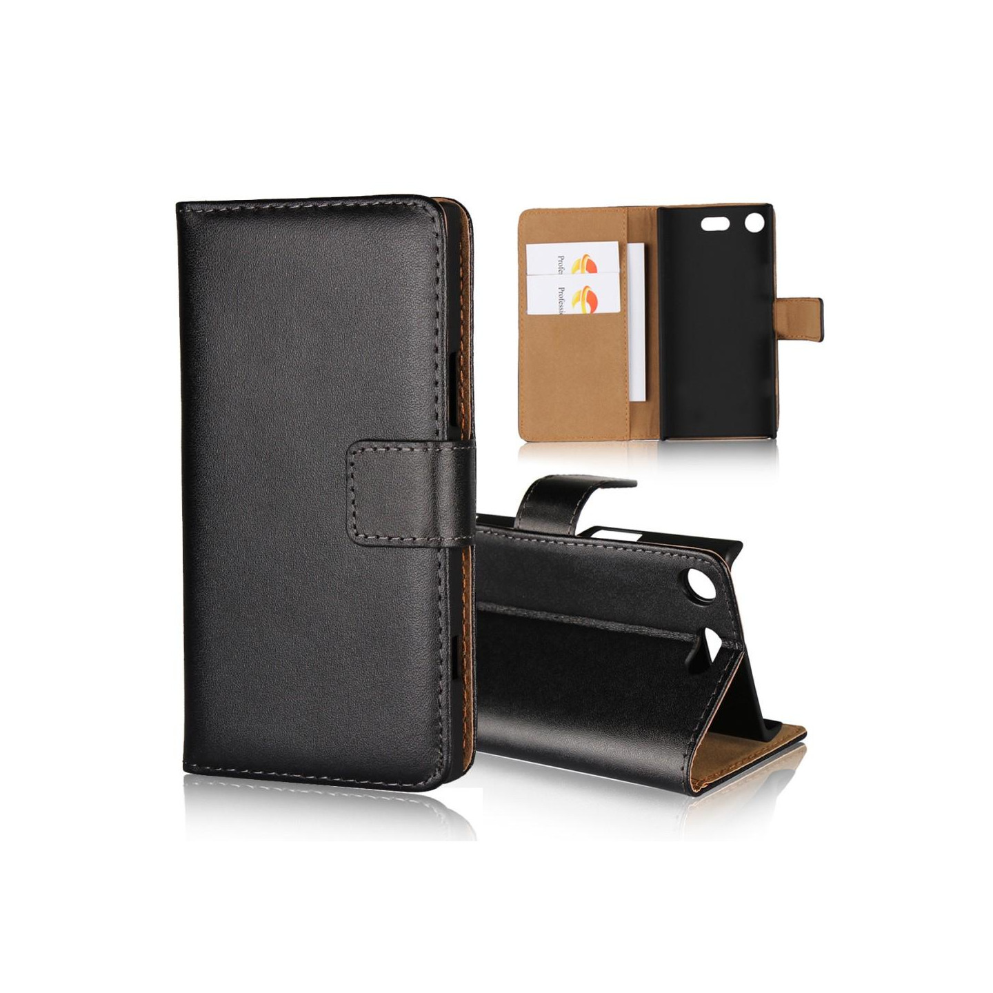 Sony Xperia XZ1 Compact Wallet Stand Split Leather Case