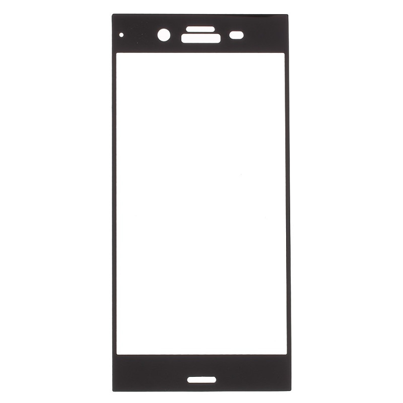 3D karkaistu lasi koko näytön peitto Sony Xperia XZ1 - musta