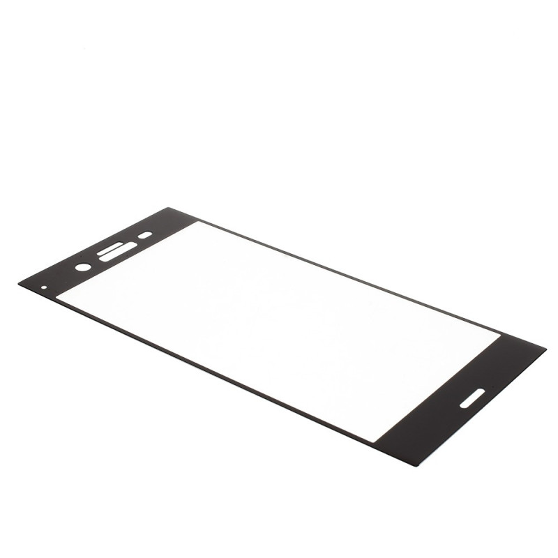 3D Tempered Glass Full Screen Coverage Sony Xperia XZ1 - Black