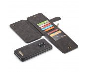 CASEME Samsung Galaxy S9 Retro läder plånboksfodral - Svart