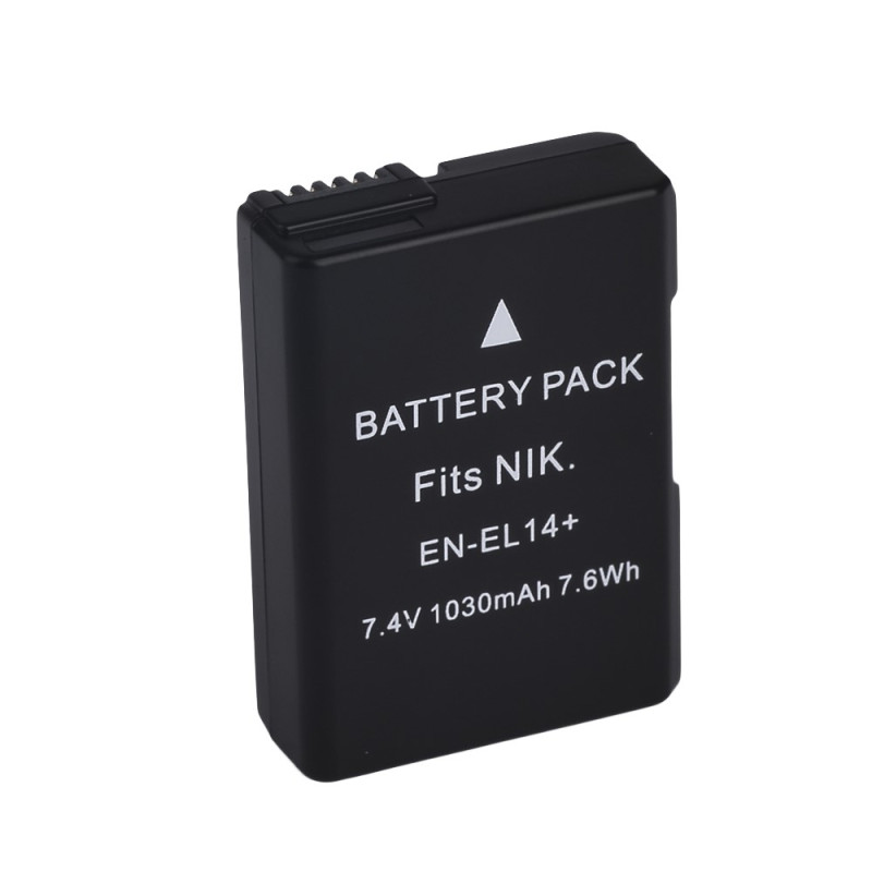EN - EL14 Batteri til Nikon D3100 D5100 Coolpix P7000 P7800 Etc