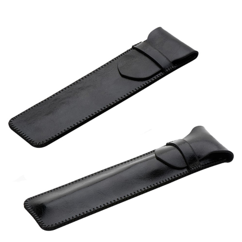 SOYAN Apple Pencil Holder Case PU Leather Sleeve Pouch Cover - Crazy Horse Textu