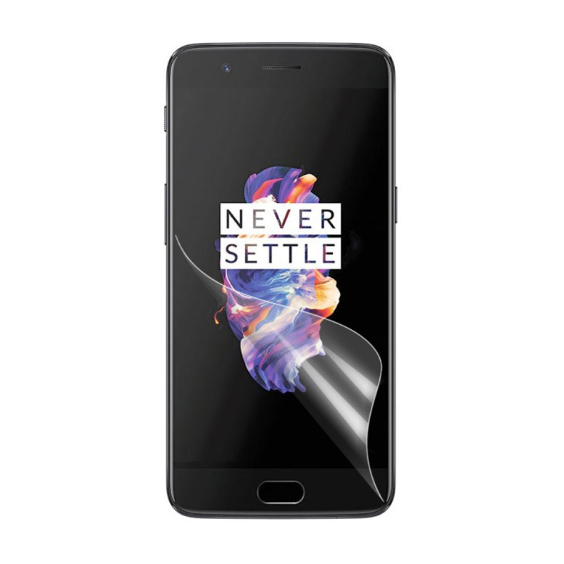 OnePlus 5 Skærmbeskytter med rengjøringsklut