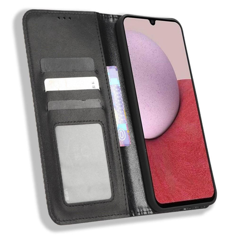 Wallet Stand Flip Phone Case for Samsung Galaxy A14 5G - Black