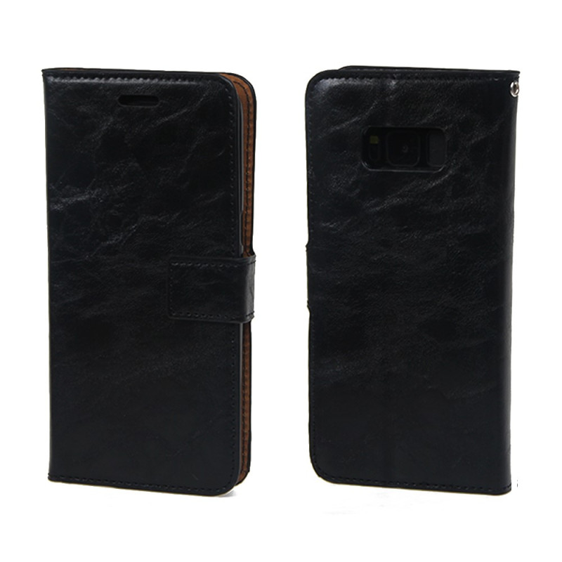 Samsung Galaxy S8 - 2 i 1 Lommebok - cover/Cover - Sort
