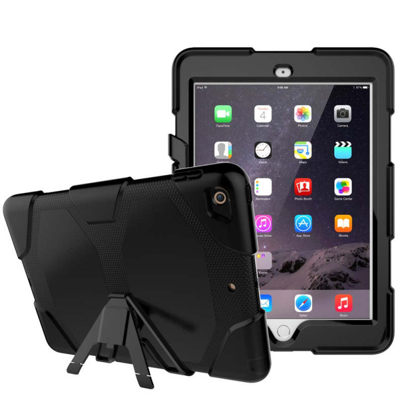 iPad 9.7 (2018) / iPad 9.7 (2017) Heavy Duty Armor case - Black