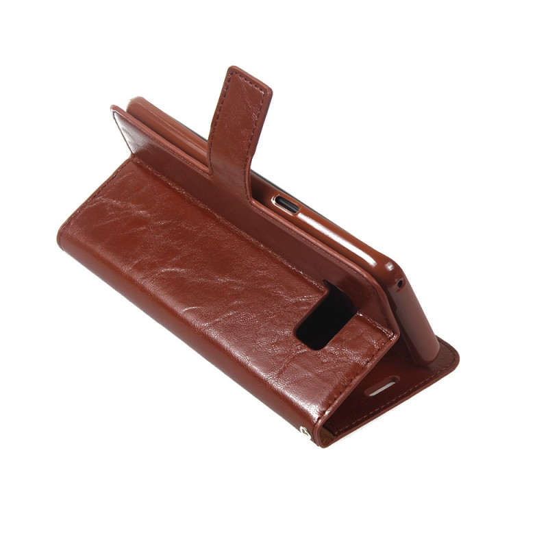 Samsung Galaxy S8 - 2 i 1 plånbokscase / Skal - Brown