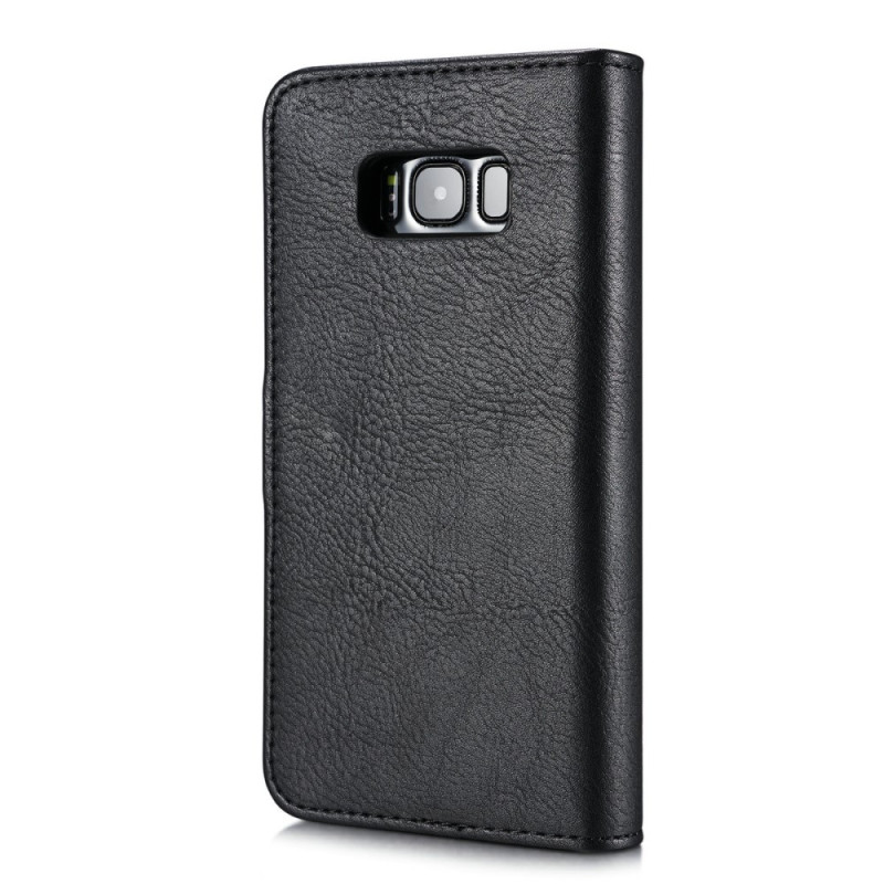 DG.MING Samsung Galaxy S8 Split Lommebok - cover I Lær - Sort