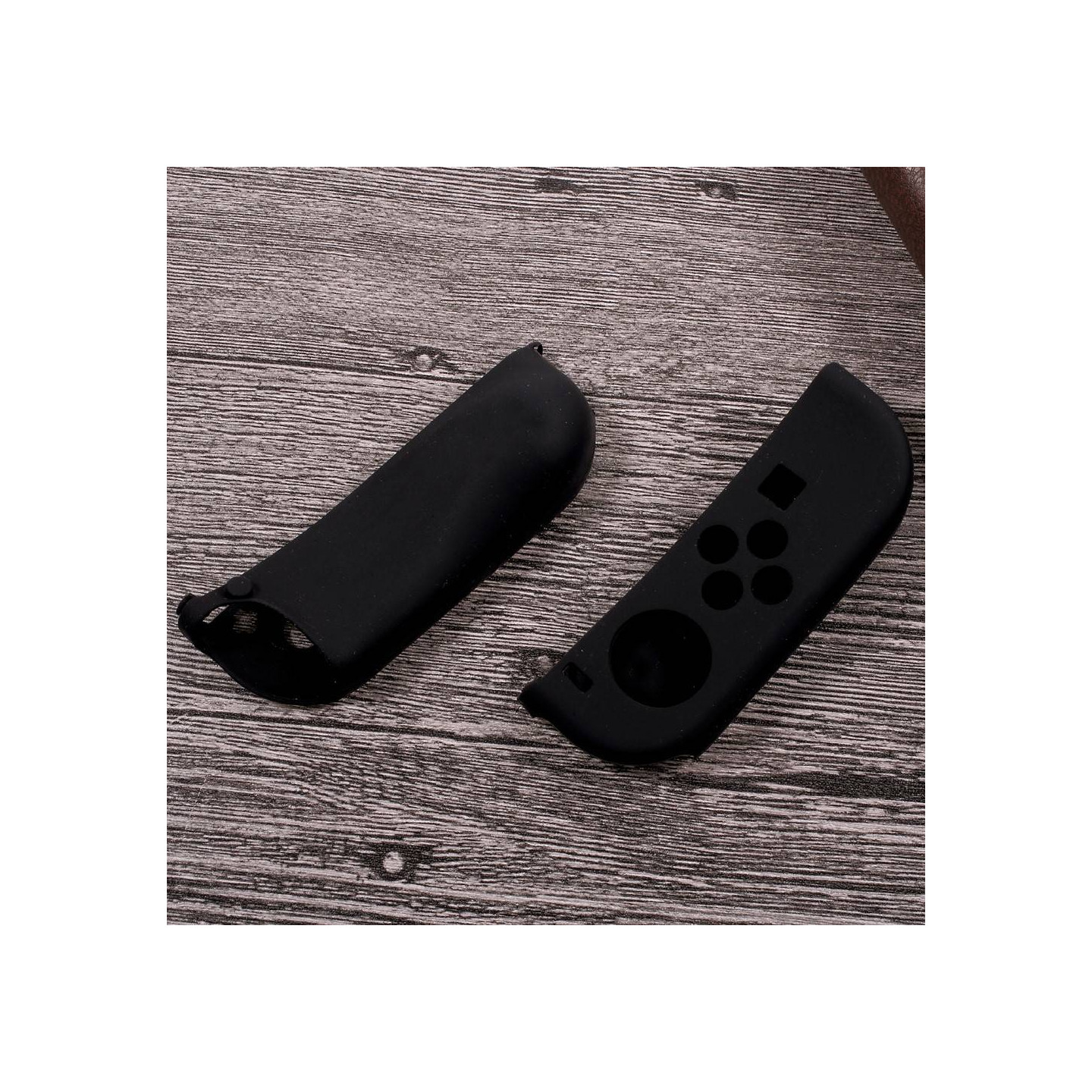 Blødt silikonetui kompatibelt med Nintendo Switch - Sort