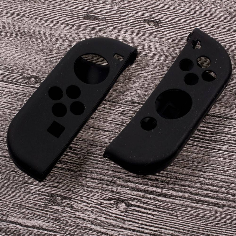 Myk silikonveske kompatibel med Nintendo Switch - svart