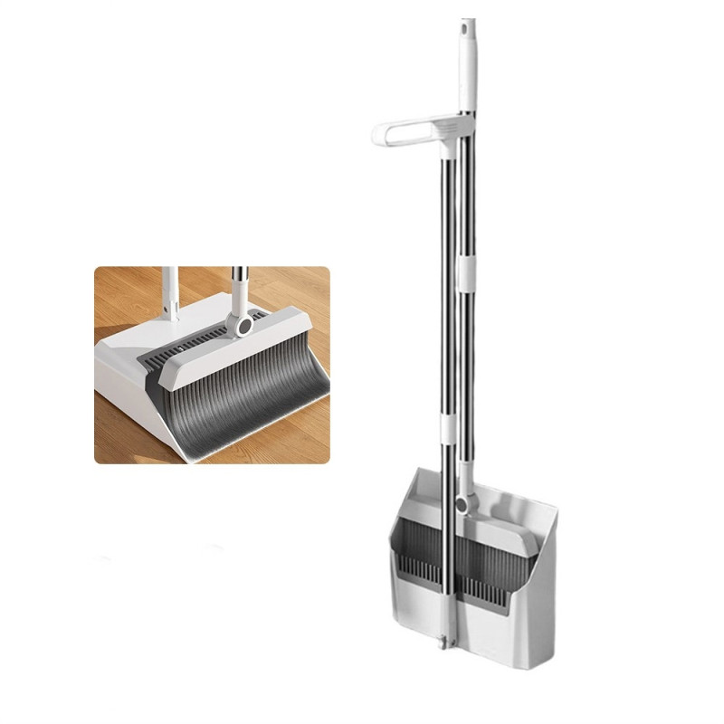 Dustpan brush Shovel broom and dustpan set for dust sweeping with scraping teeth