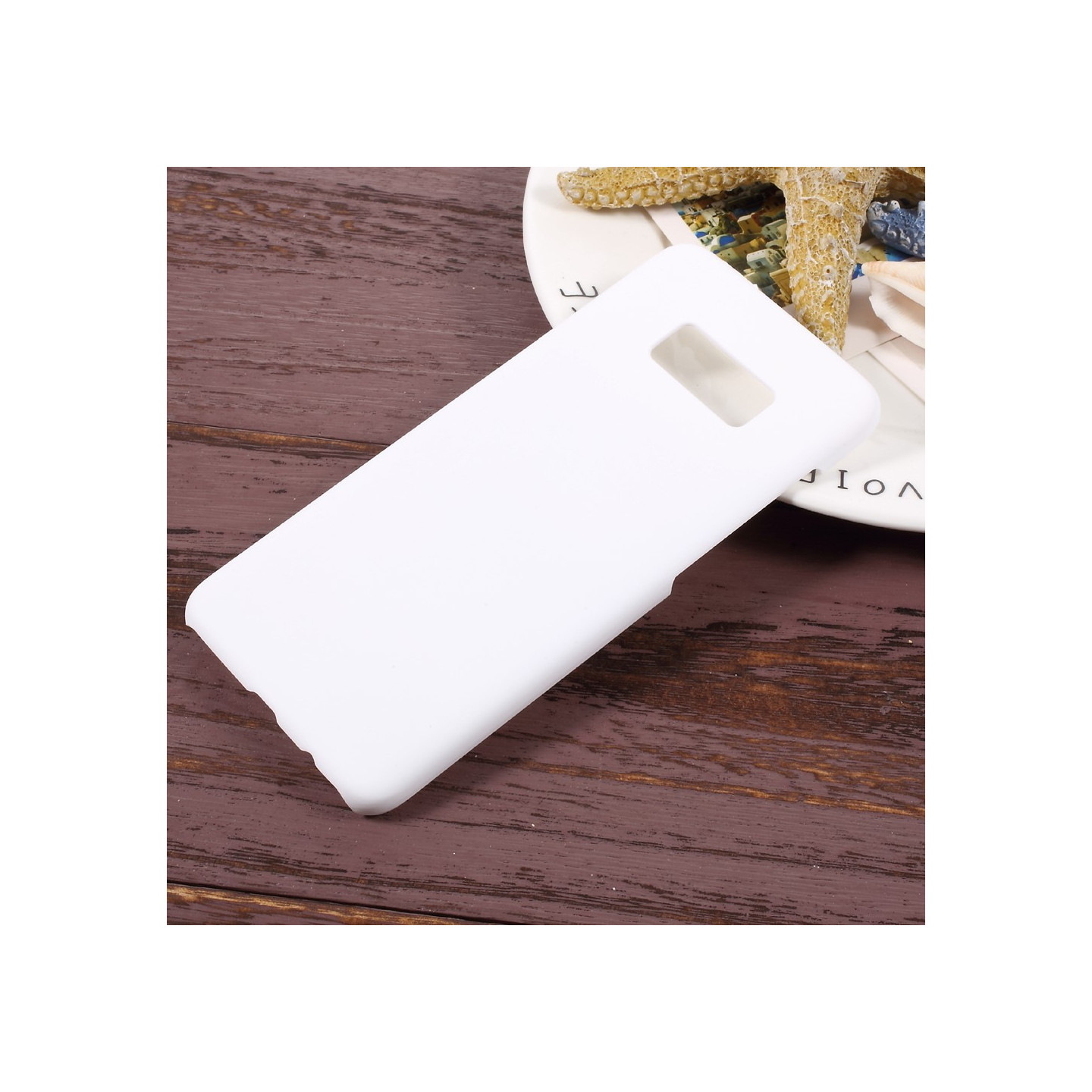 Samsung Galaxy S8 Hard Plastdeksel - Hvit