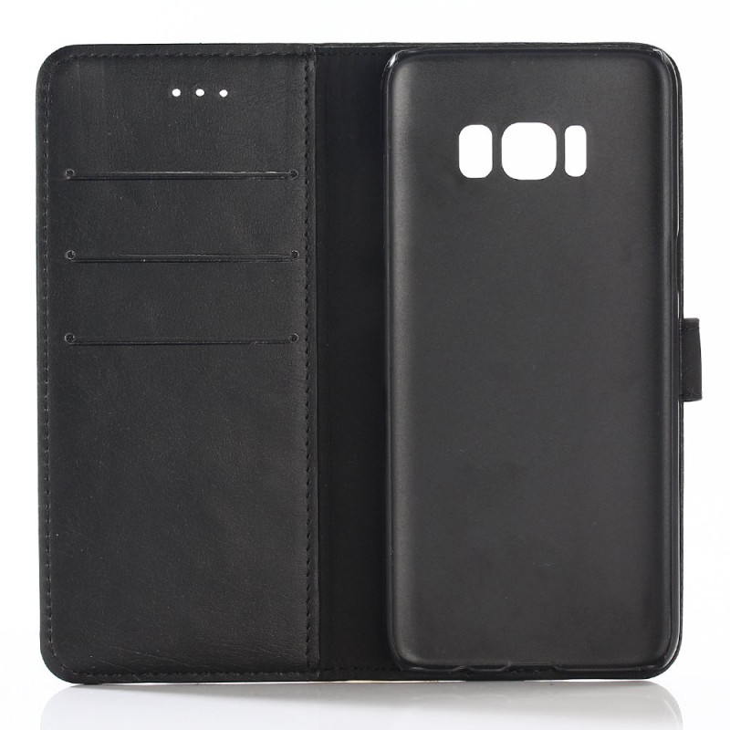 Samsung Galaxy S8 Plus Stylish lommebok - deksel Svart