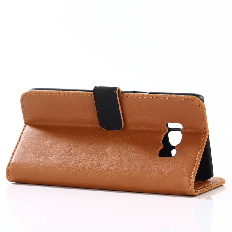 Samsung Galaxy S8 Plus Stilig Lommebok - cover Lysebrun