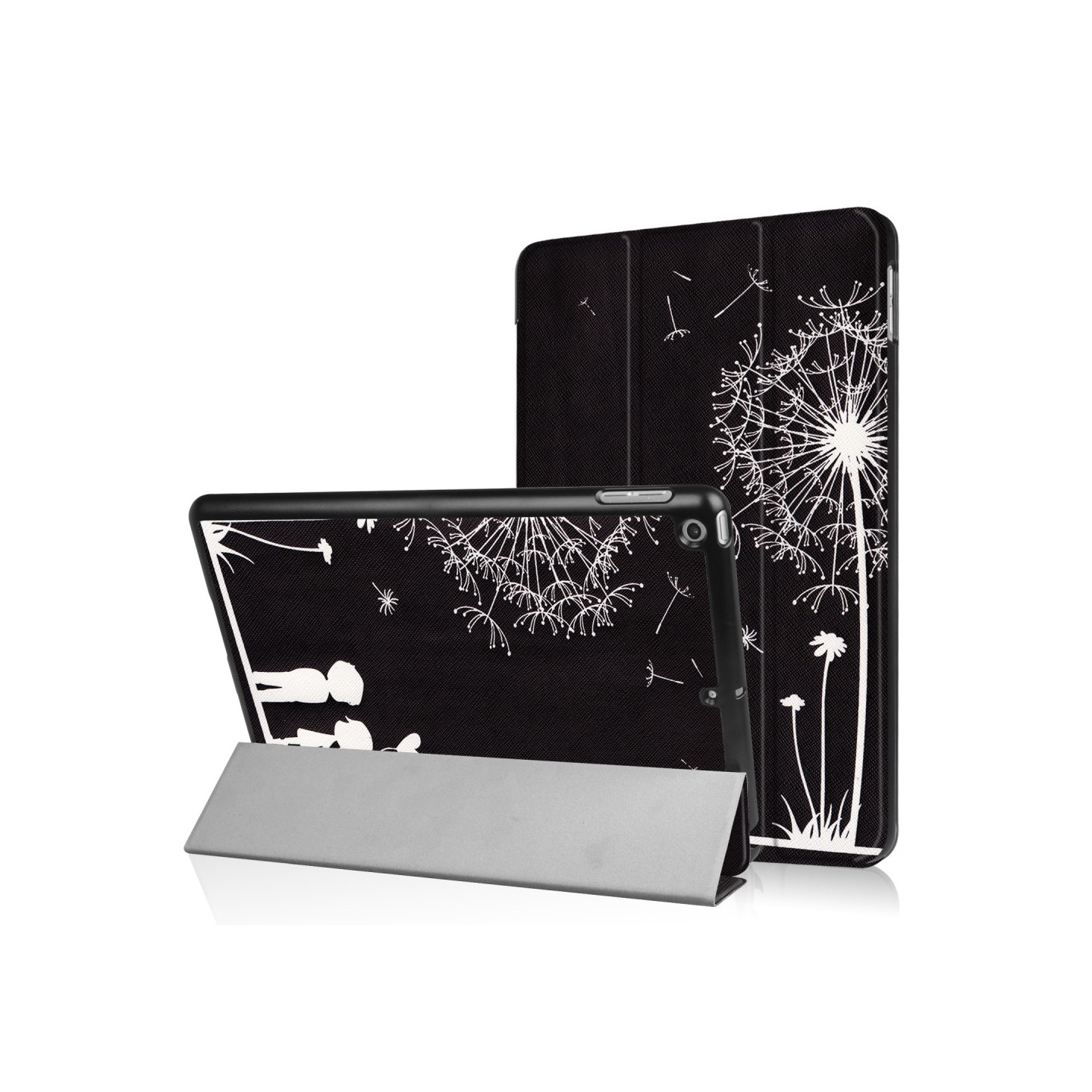 Til iPad 9.7 (2018)/9.7 (2017) Trifoldet stativetui - Mælkebøtte