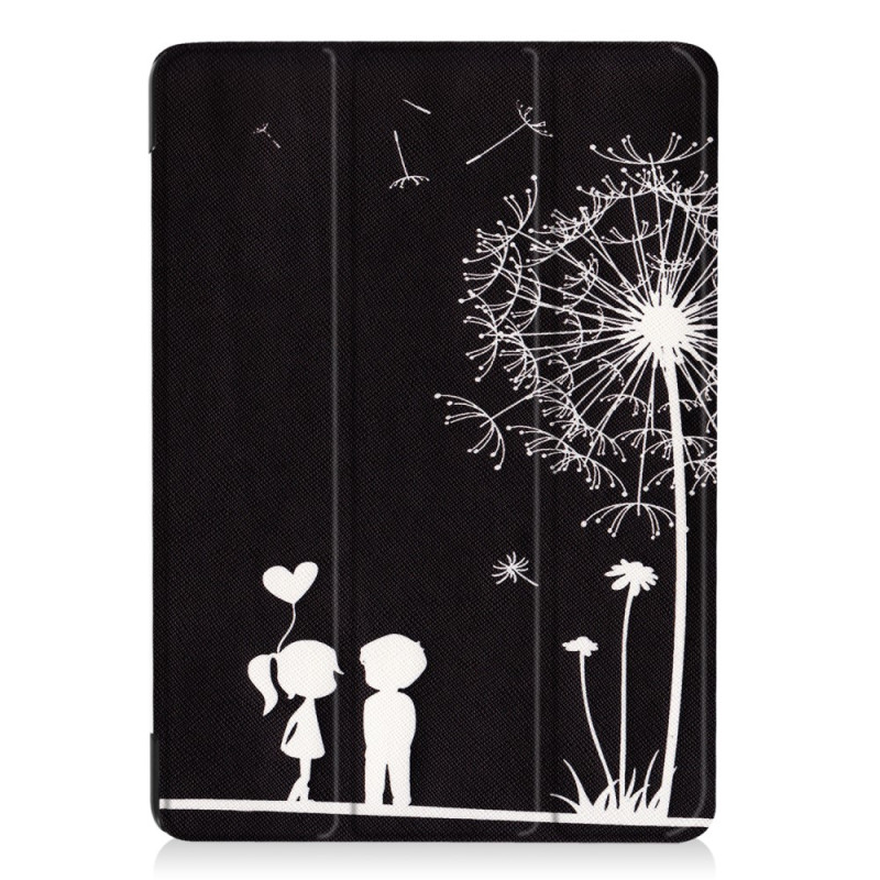 For iPad 9.7 (2018) / 9.7 (2017) Tri - fold Stand Case - Dandelion