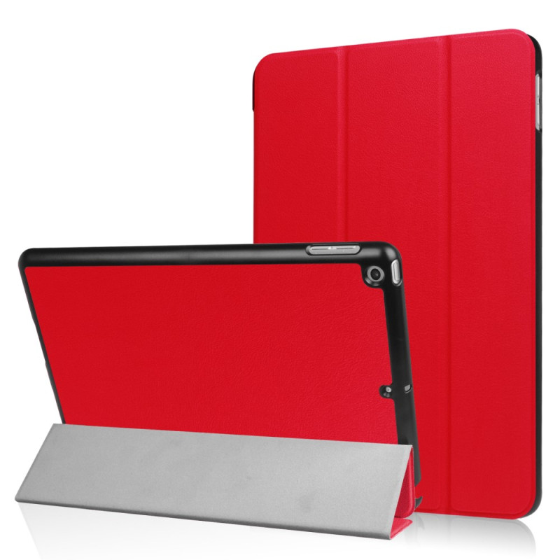 For iPad 9.7 (2018) / 9.7 (2017) Tri - fold Case - Red