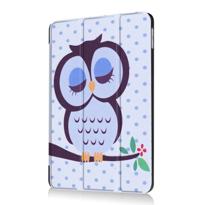 iPad 9.7 (2018)/9.7 (2017) Kolminkertainen telinekotelo - Napping Owl