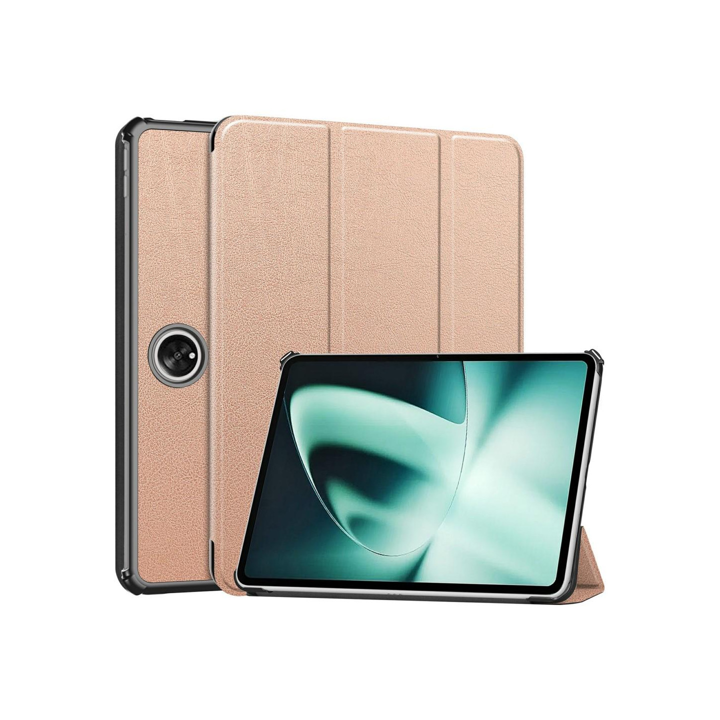 Slim Fit Dekseldeksel til OnePlus Pad Auto Wake/Sleep - Rose Gold