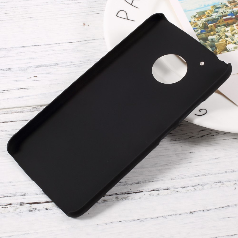 Lenovo Moto G5 Cover Plastcover Gummiert - Sort