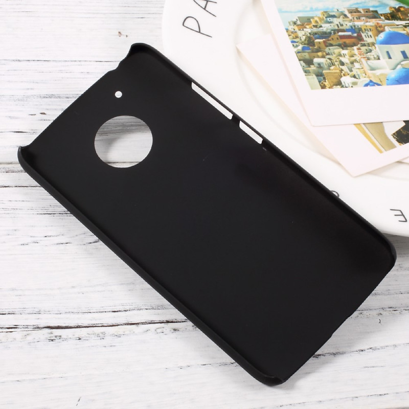 Lenovo Moto G5 Skal Plastsuojakuori Rubberized - Musta