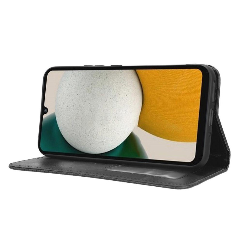 Wallet Stand Flip Phone Case for Samsung Galaxy A34 5G - Black