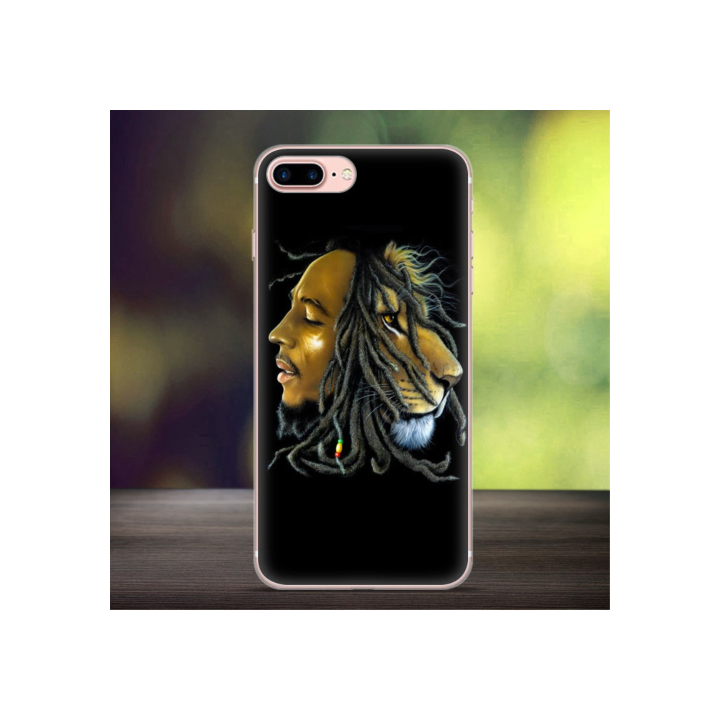 iPhone 7 Plus TPU - cover - Bob Marley